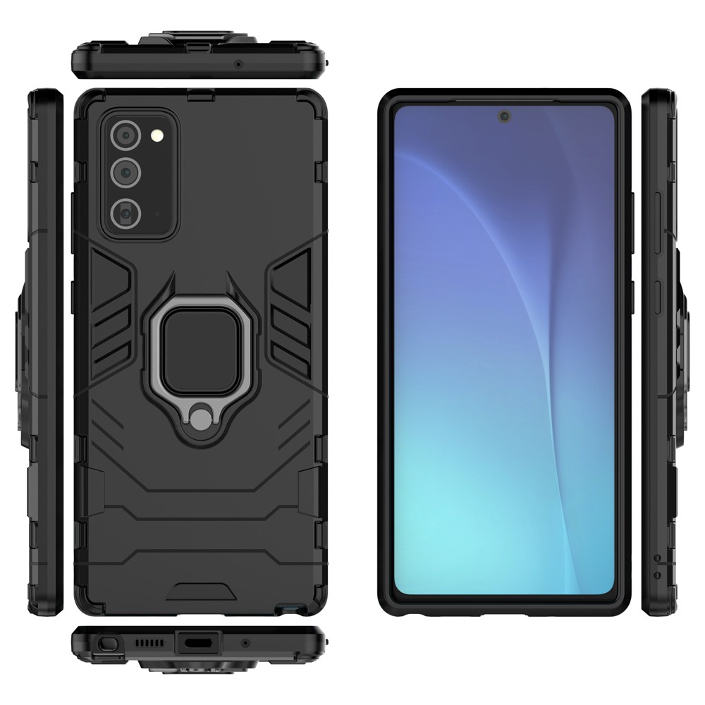FREESHIP 50K_Ốp lưng Samsung Note 20 Note 20 Ultra iron man chống sốc kèm nhẫn iring chống xem video