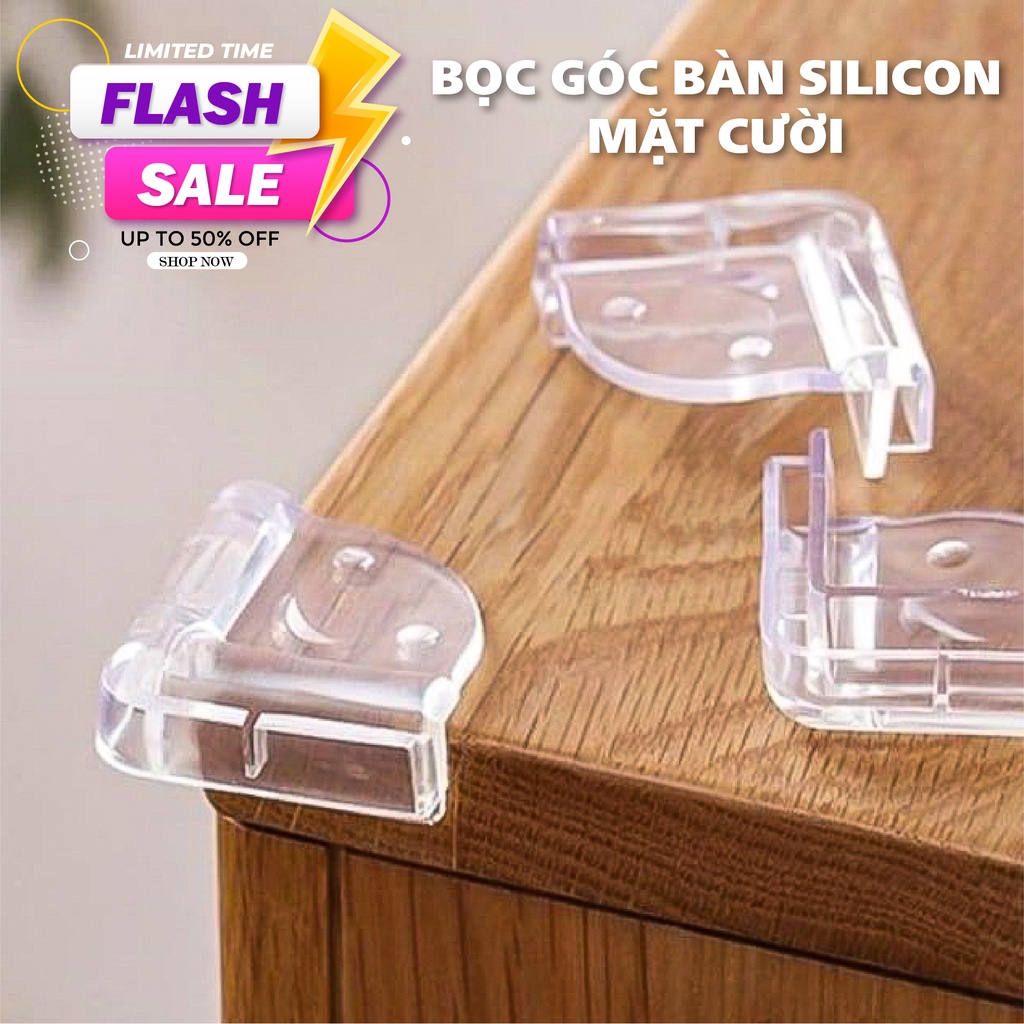 Combo 4 Miếng Bọc Góc Bàn, Bọc Góc Sắc Nhọn Nem365