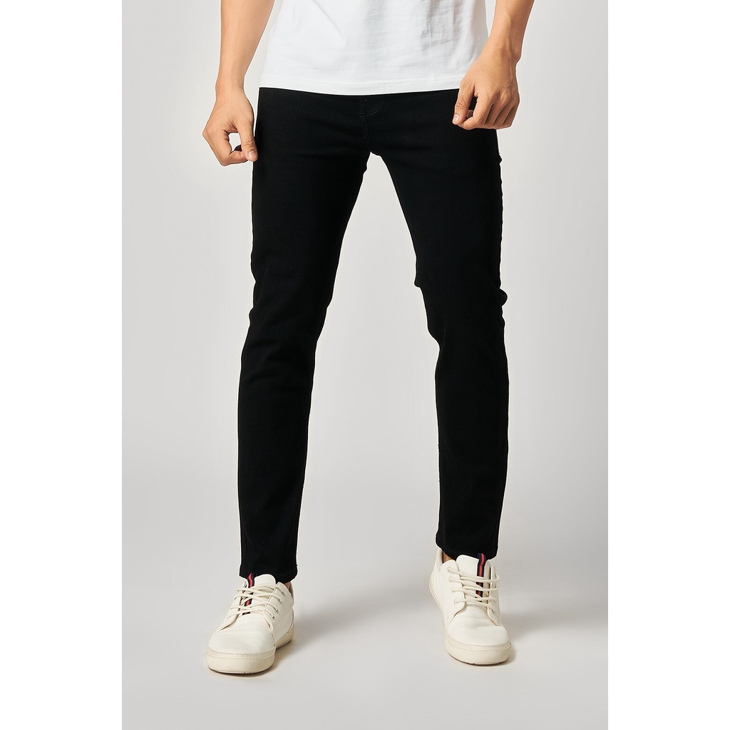 |Hẻm Store| Quần jean nam, quần bò nam Satoshi SAQJ23 form slimfit, phong cách trẻ trung màu đen | BigBuy360 - bigbuy360.vn