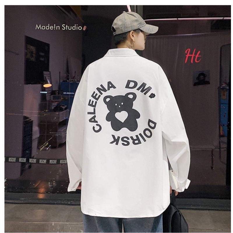 Áo sơ mi gấu tim CARE HT11 | BigBuy360 - bigbuy360.vn