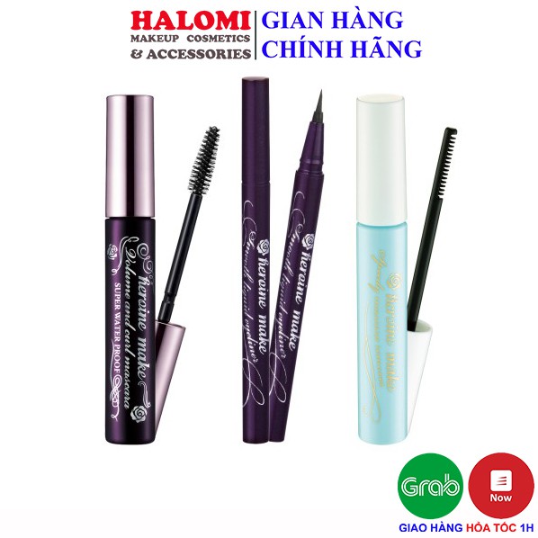 Mascara Kissme Set 3 Chiếc Bao Gồm Mascara Kẻ Mắt Và Tẩy Trang Chuẩn Nhật