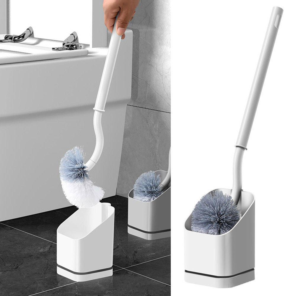 KUNHEV Bàn Chải Vệ Sinh Toilet Bằng Nhựa Có Móc Treo Tiện Dụng