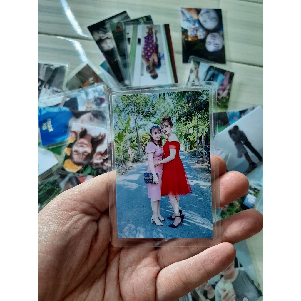 FILM ÉP PLASTIC KHỔ 13*18 XẤP 100 TỜ