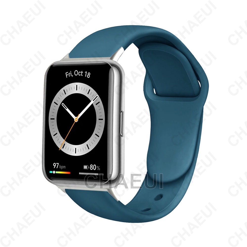 Dây Đeo Silicone Cho Đồng Hồ Thông Minh Huawei Watch Fit 2