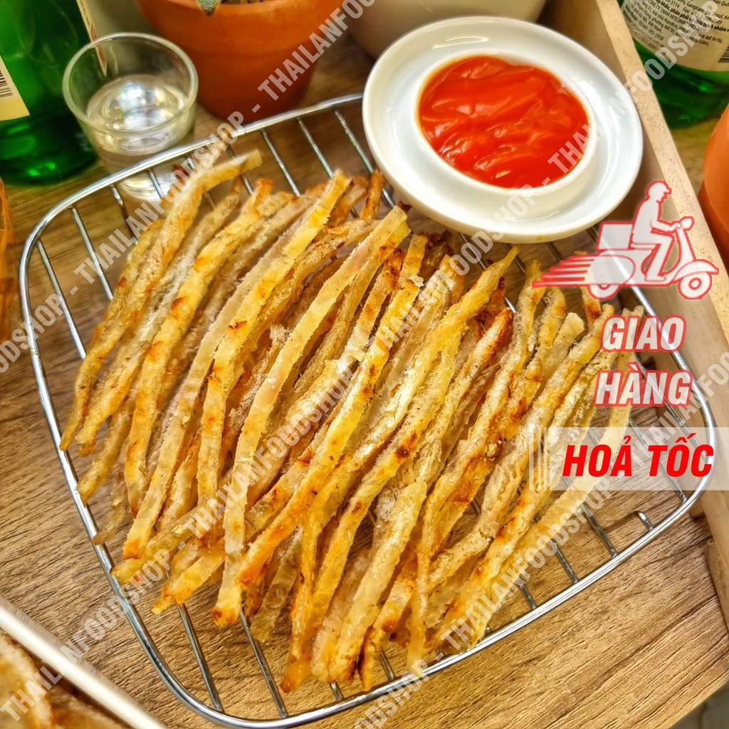 Khô Cá Thiều Tiêu Sọ Cắt Sợi Lon 300Gram