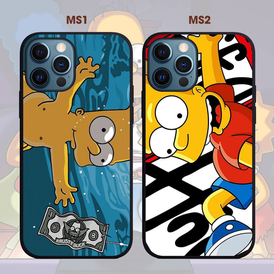 Ốp lưng The Simpsons iPhone 5 5s 6 6s 7 7 plus 8 8plus x xs xs max 11 11 pro 11 12 Mini promax TPU Dẻo Trong S2102A