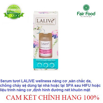 (SPA)Serum tươi LALIVE wellness nâng cơ xóa nhăn, định hình đường nét khuôn mặt, chống chảy sệ da