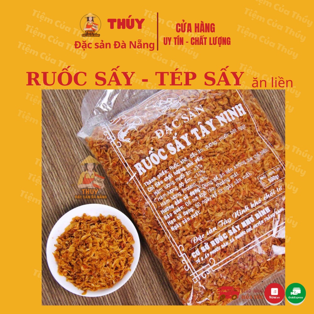 Ruốc sấu Tây Ninh ăn liền loại 1 ngon thơm túi 500gr