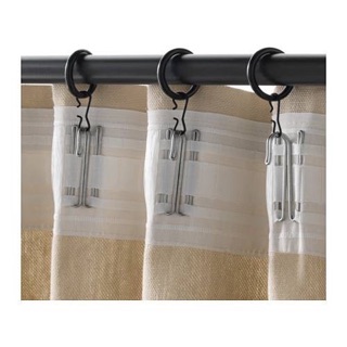 Bộ móc kẹp rèm IKEA