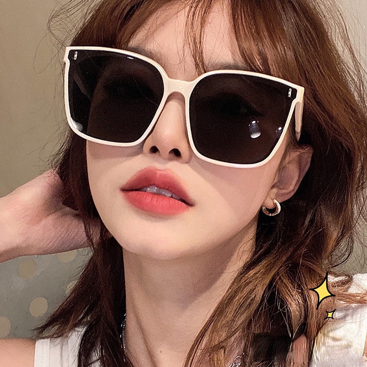 Kính Mát Gọng Tròn Chống Tia UV Phong Cách Hàn Quốc Dành Cho Nữ