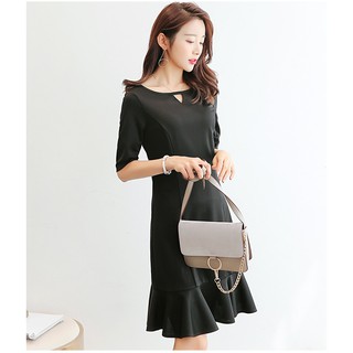 Đầm công sở đuôi cá