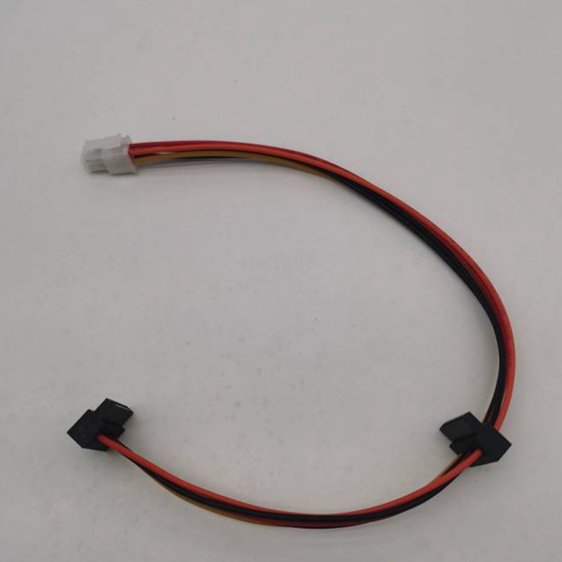 Cáp Nguồn Ổ Cứng 4Pin Sang 2 Cổng SATA Cho Lenovo IPC &amp; Tax Controller 18AWG