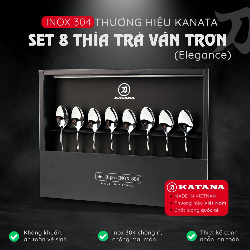 BỘ 8 THÌA TRÀ KATANA ELEGANCE VTK281