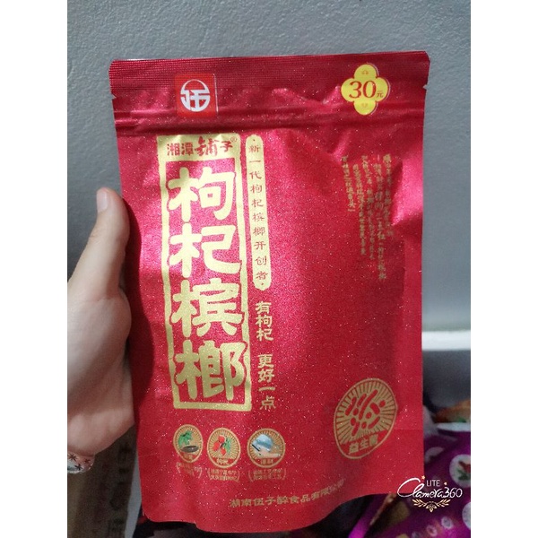 Combo sỉ 10 gói kẹo cau kỉ tử đỏ