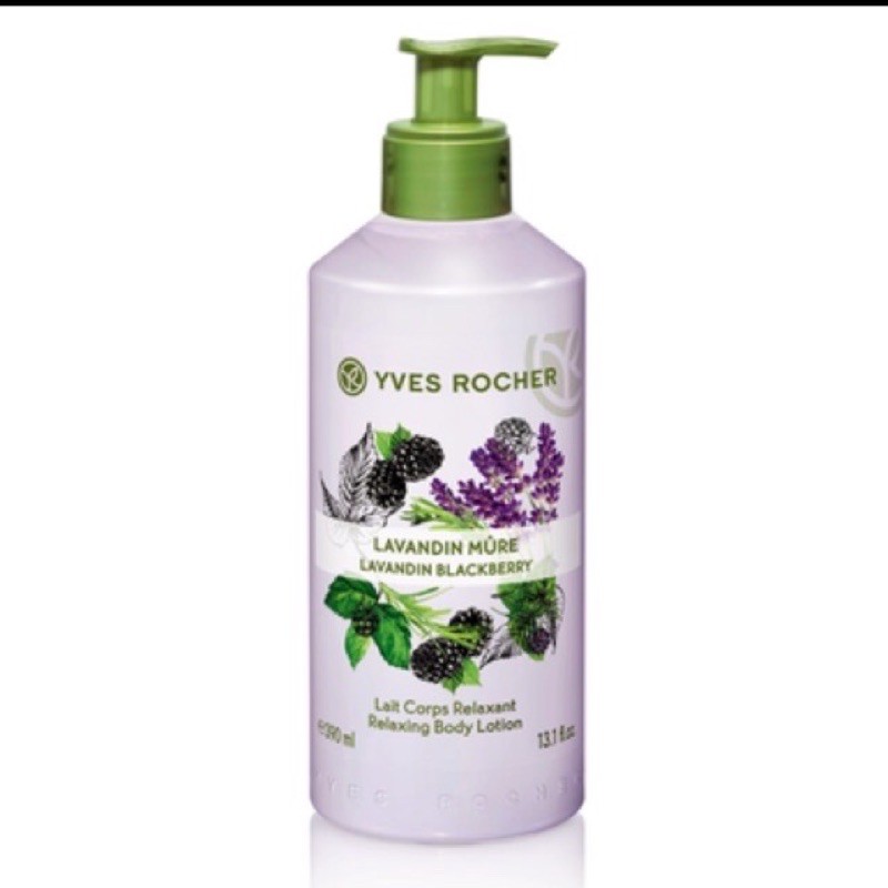 Lotion dưỡng thể Yves rocher LAVENDER 390ml