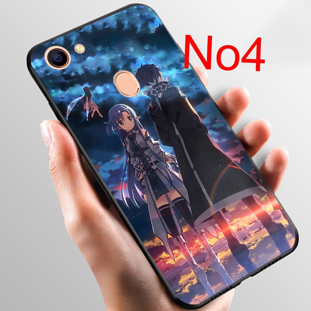 Ốp Lưng Sword Art Online Nhiều Mẫu Mã Cho Điện Thoại Xiaomi Redmi Poco X2 Note 9 9s Pro Max 9a 9c 47no