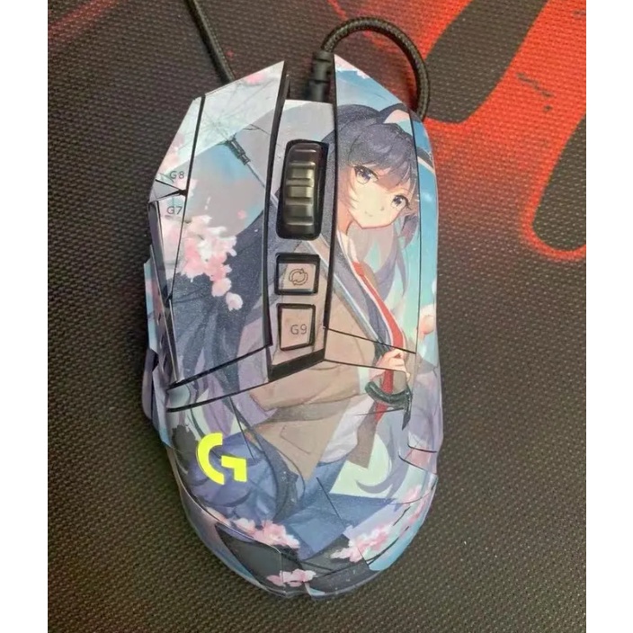 Phù Hợp Miếng Dán eva Chống Trượt Họa Tiết Hoạt Hình Cho logitech g502