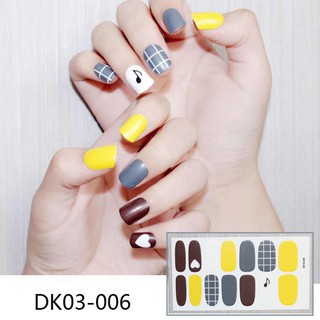 Miếng dán móng tay - Nail Wraps (14 miếng dán khô)