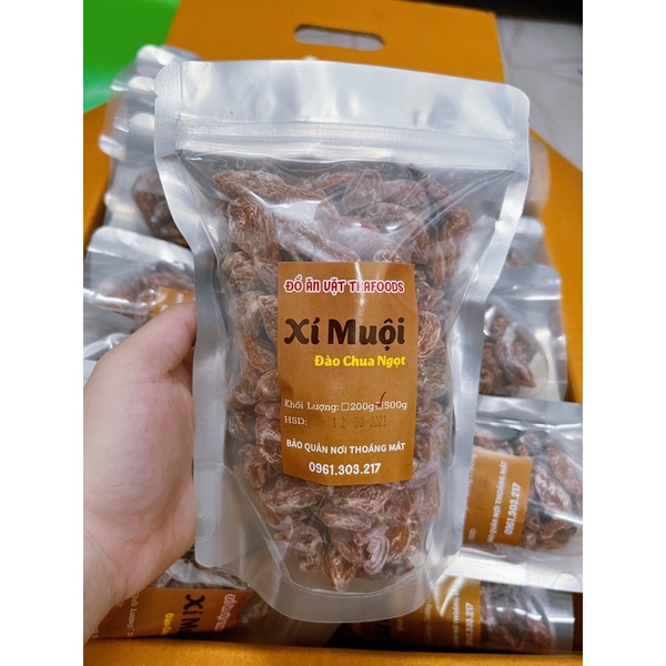 ÔMAI XÍ MUỘI ĐÀO CHUA NGỌT KHÔNG HẠT