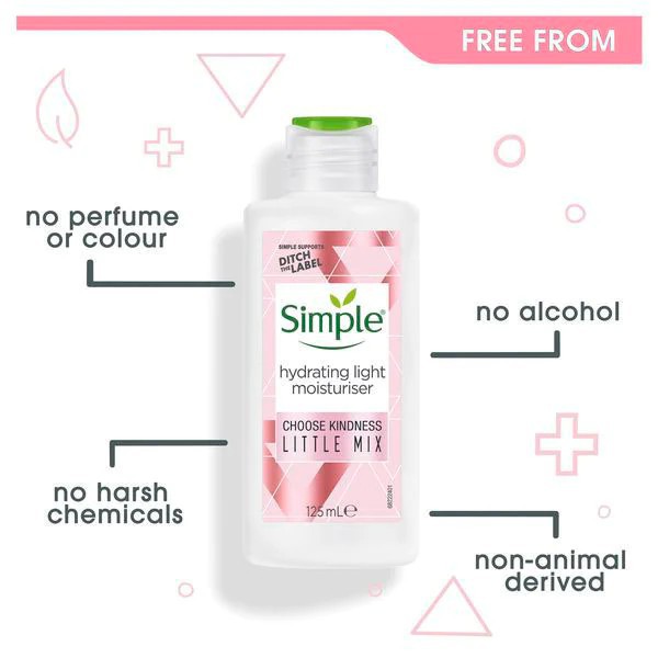 Combo Chăm Sóc Da Cơ Bản SIMPLE Nước Tẩy Trang 200ml + Sữa Rửa Mặt 150ml + Nước Cân Bằng Da 200ml + Sữa dưỡng 125ml