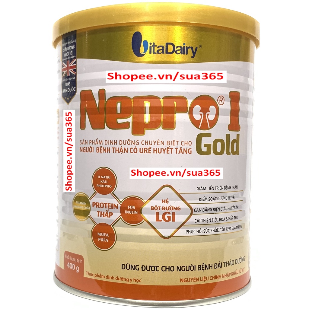 Sữa Nepro1 Gold_400g (Date mới nhất thị trường)
