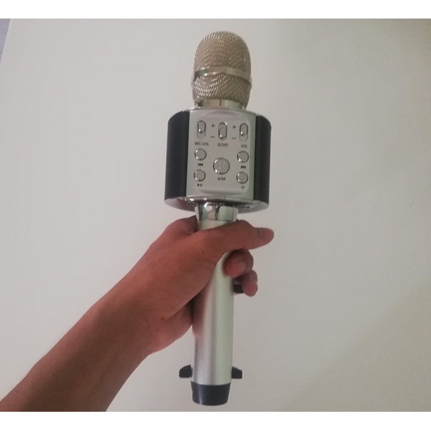 Micro Karaoke Bluetooth CHÍNH HÃNG Remax K05 tích hợp giá đỡ điện thoại - BẢO HÀNH 12 THÁNG