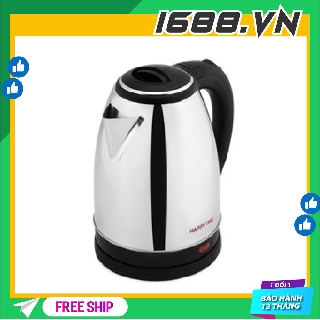 Ấm siêu tốc inox 1.8L, ấm siêu tốc Happy Time chính hãng an toàn