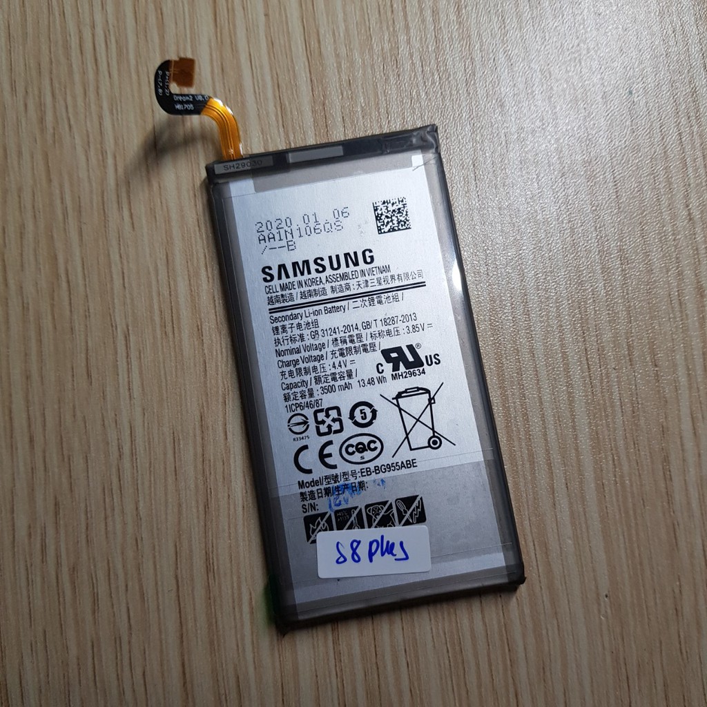 Pin samsung chính hãng,nhiều dòng máy s8,s8plus,s9,s9plus,note8,note9 | Bảo hành 6 tháng | Tặng cáp