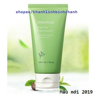 Sữa Rửa Mặt Trà Xanh Innisfree Green Tea Cleansing Foam 150ml – Mẫu Mới