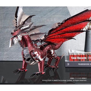Mô hình thép 3D tự ráp Black Dragon