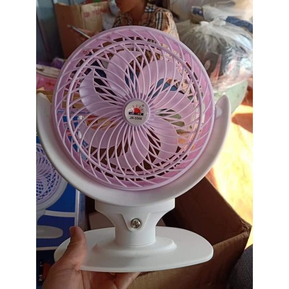 QUẠT BÀN SẠC JR - 5566