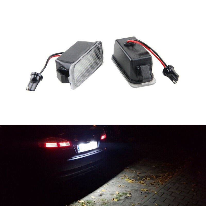 Set 2 Đèn Led Biển Số Cho Xe Ford Focus Mk Ii Fiesta Mk Vii Mondeo Mk Iv Kuga S-Max 2008-2019