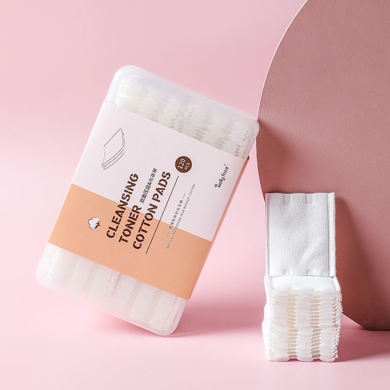 Bông Tẩy Trang 3 Lớp Cotton Pads 222 Miếng Mềm Mịn EVA BRA 222