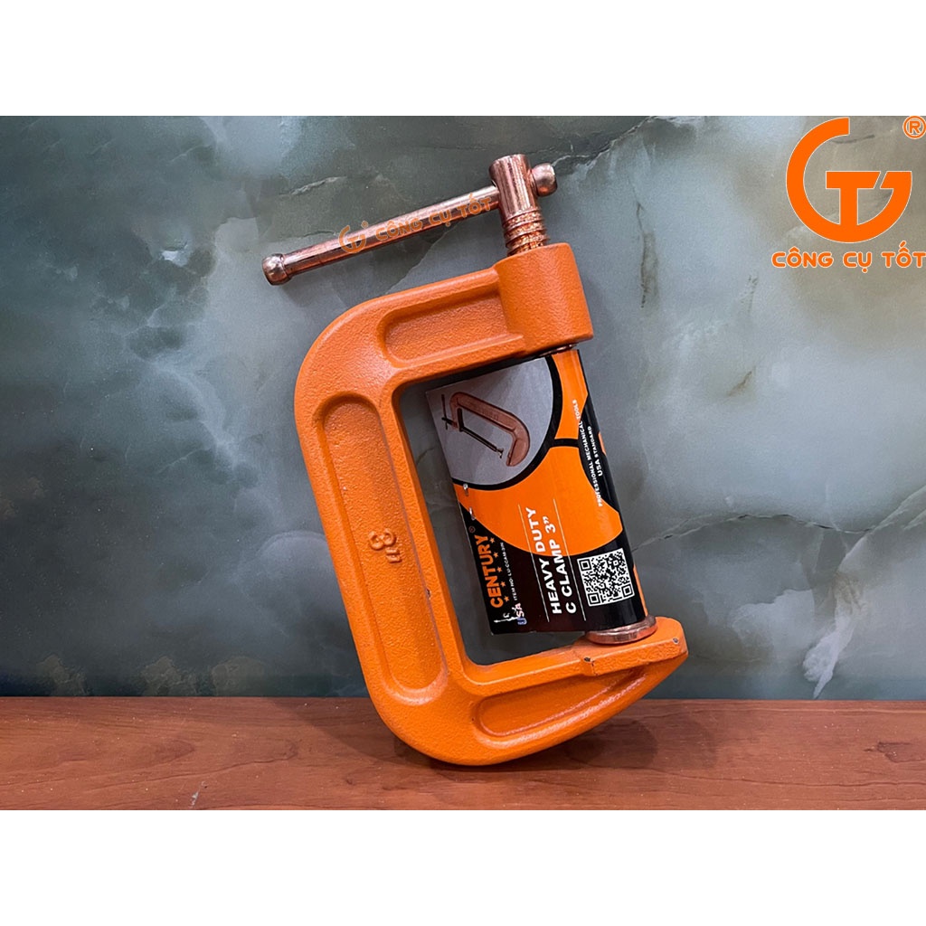 Cảo chữ C 3inch 75mm loại dày Century