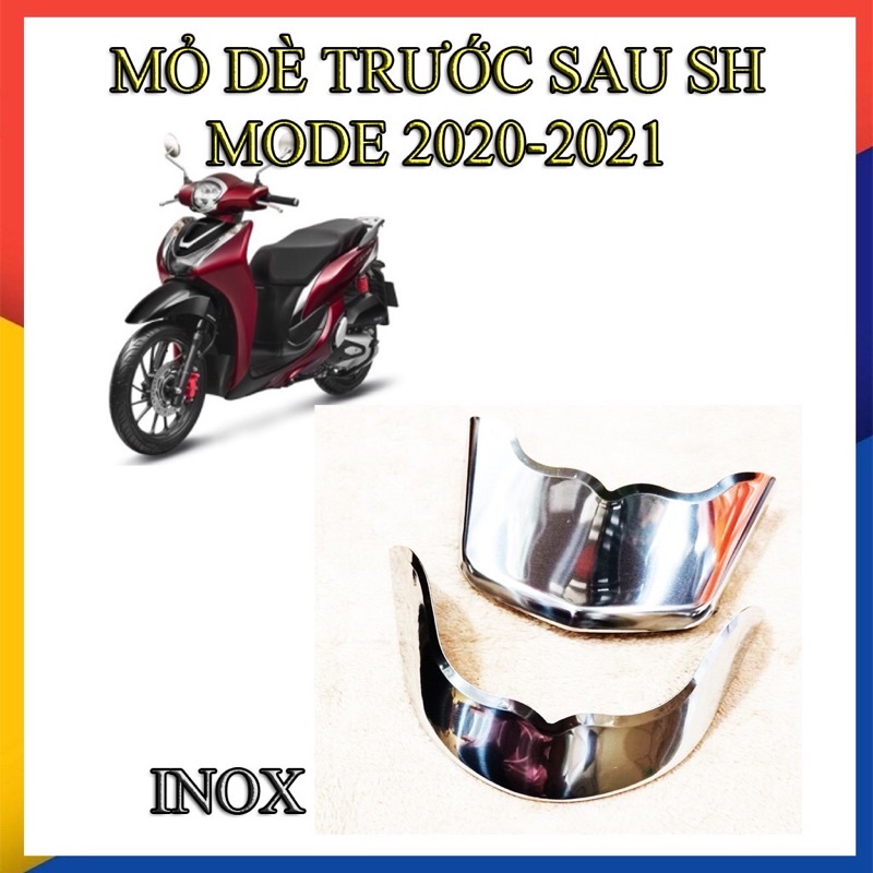 Mỏ dè trước sau sh more 2020-2021 inox cực sịn