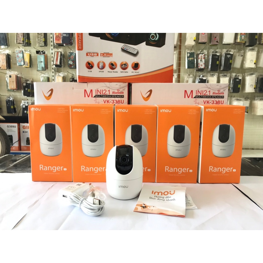 Camera IP 2MP 4MP XOAY 360 WIFI IMOU Ranger2 A22EP  A42P  Full HD Còi Hú Báo Động Độ nét cao