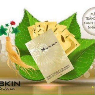 Mặt nạ trắng da Magic Skin - ủ trắng da mặt, bật tone ngay lần đắp đầu tiên