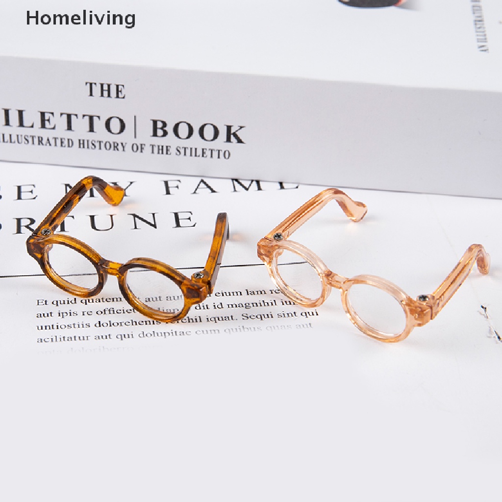 Mắt Kính Mini 4.5cm Dễ Thương Cho Búp Bê BJD 1 / 6 1 / 8 1 / 12