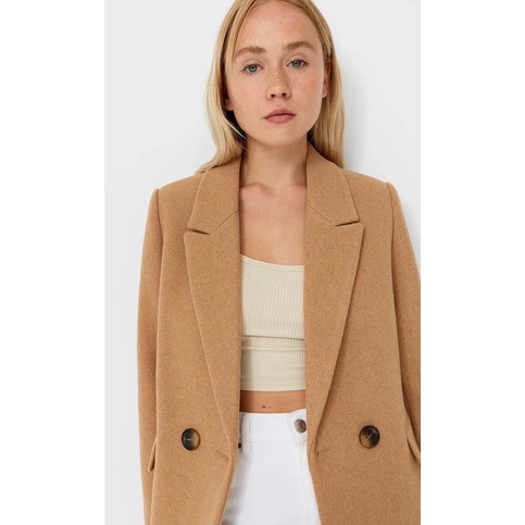 Áo dạ nữ Stradivarius hàng tuồn