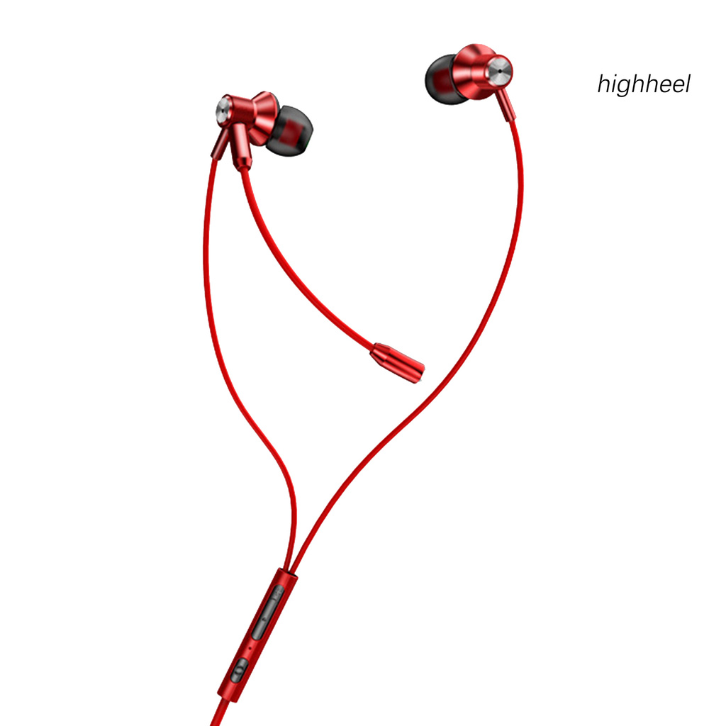 Tai Nghe Nhét Tai Jack 3.5mm Có Micro Thiết Kế Thời Trang Năng Động