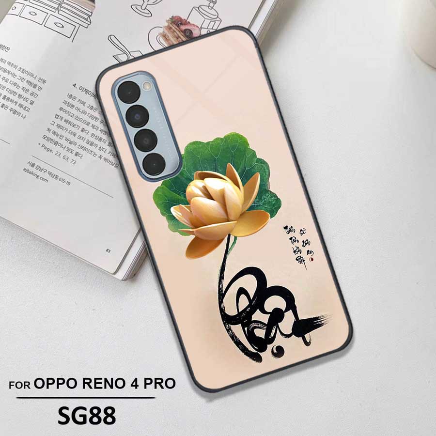Ốp kính cường lực OPPO RENO 4 PRO Ốp điện thoại cao cấp  Son Store68