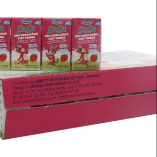 sữa chua uống Vinamilk Susu hương Dâu 110ml ( 1 thùng 48 hộp)