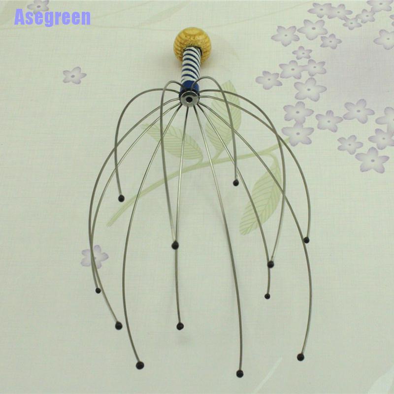 (Hàng Mới Về) Dụng Cụ Mát Xa Da Đầu Hình Bạch Tuộc