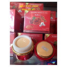 Kem Dưỡng Da YURINA Đông Trùng Hạ Thảo - Linh Chi, Ngọc Trai, Collagen 9 In 1