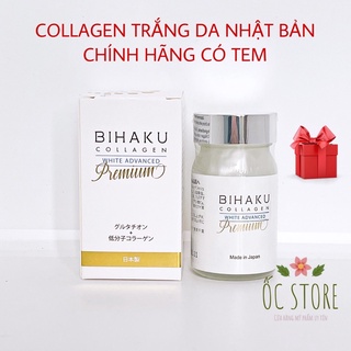 Viên Uống Trắng Da Collagen Bihaku Nhật Bản Chính Hãng 30 viên