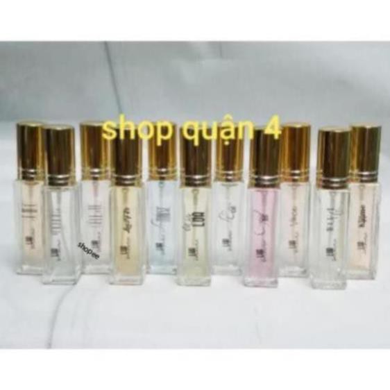 Ống Test Nước Hoa LUA 16 mùi - chai xịt 10ml
