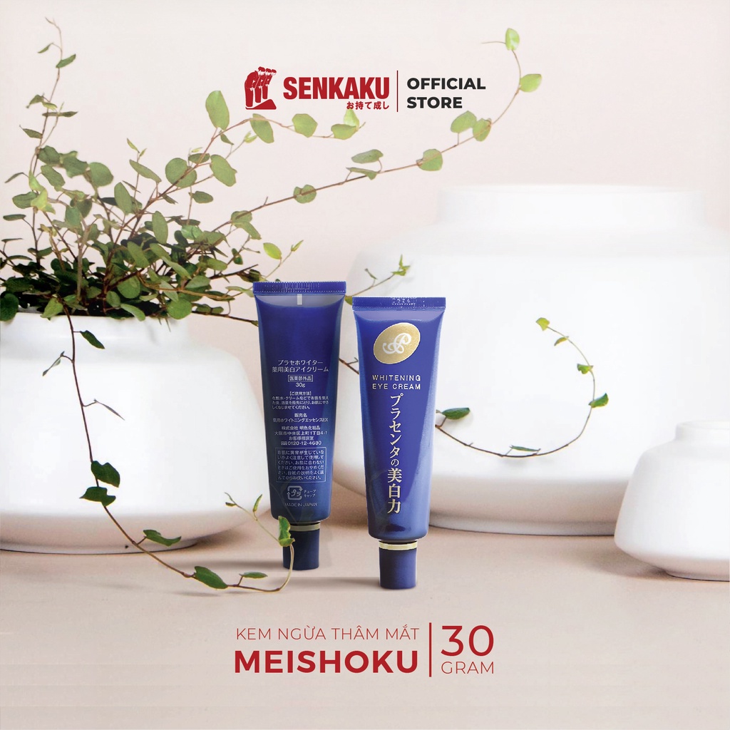 Kem mắt ngừa thâm làm mờ nếp nhăn mắt Meishoku Whitening Eye Cream Nhật Bản | BigBuy360 - bigbuy360.vn