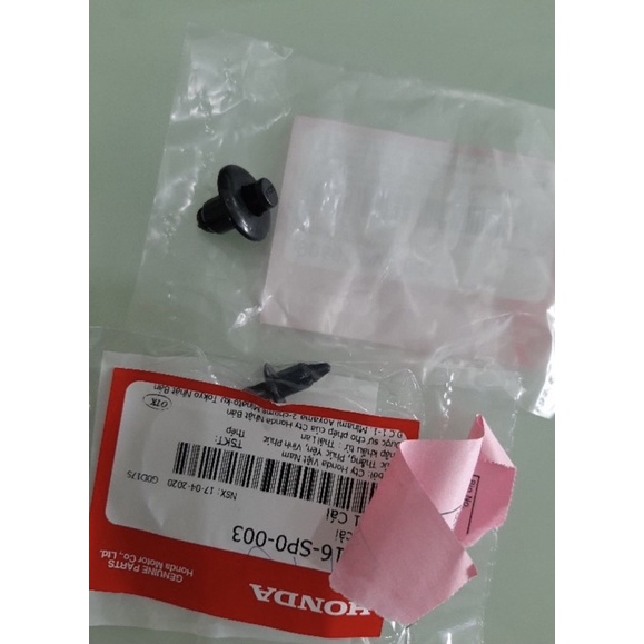 Chốt Cài Vít Nhựa Bấm 6mm Chính Hãng Honda