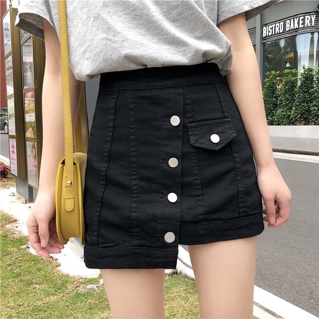 CHÂN VÁY ĐUÔI CÁ KAKI PHỐI NÚT PHỐI TÚI ☘️☘️ | BigBuy360 - bigbuy360.vn