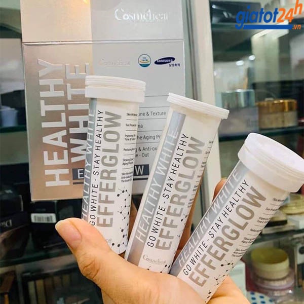 Sủi Hỗ Trợ Trắng Da Healthy White Efferglow Cosmeheal